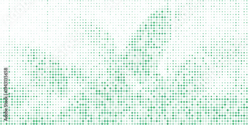 Green Plus Sign Pattern Fading Dot Background, Green Cross Shape Abstract Halftone Texture