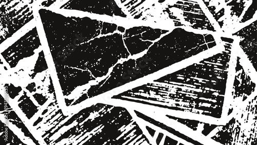 Stack of aged black and white photographs scattered on wooden surface, vintage nostalgia concept