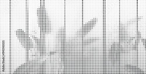 Black Plus Sign Halftone Pattern Vertical Texture Background, Dark Plus Symbol Halftone Abstract Pattern