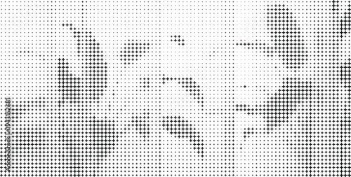 Black Plus Sign Halftone Pattern Gradient Abstract Background, Black Plus Symbol Halftone Texture Subtle Gradient Background