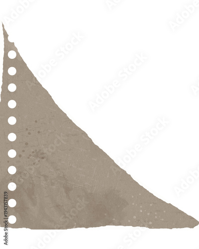 Torn Vintage Old Paper Texture