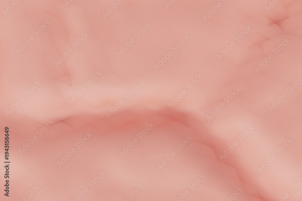 Fototapeta premium Soft coral abstract background with smooth gradients and subtle geometric texture. Warm pastel tones create a calm modern aesthetic, perfect for branding,wallpapers, and creative design projects.