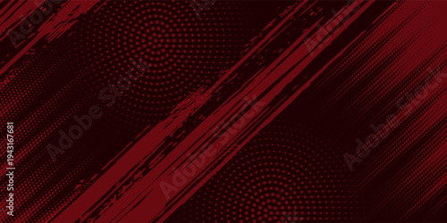 Design red with floor wall metal texture soft tech diagonal background black dark sleek clean modern.  smooth metallic