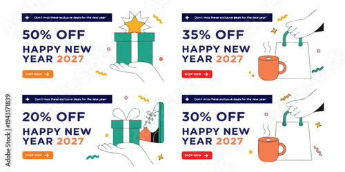New Year 2027 Mega Discounts – Save 20% to 50% on Gifts, Fashion, Essentials & More | Festive Seasonal Shopping Offers