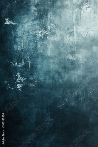 Dark teal grunge texture with subtle vertical streaks