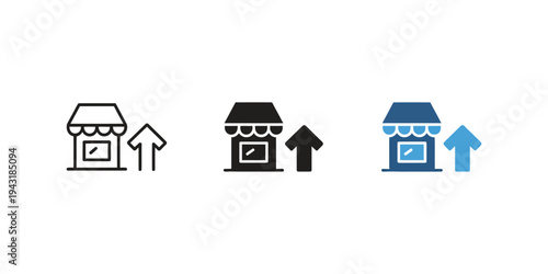 Line icons illustrating gear and globe, connected by digital lines, global networking, internet technology, digital infrastructure, workflow and systems management.