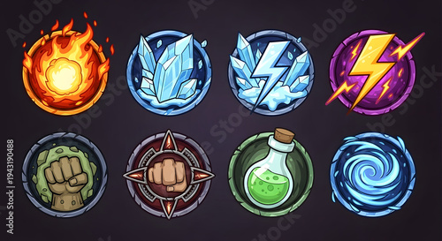 fantasy icons