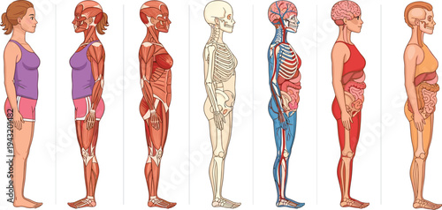 Cartoon children playing soccer on field, goalkeeper catching ball, teamwork, colorful jerseys, fun sports illustration concept for kids