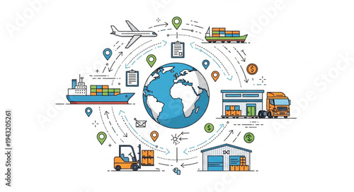 Global Logistics and Transportation Network.