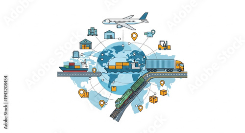 Global Logistics and Transportation Network.