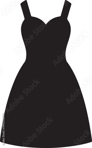 Dress silhouette fashion clothing strapless sweetheart neckline full skirt elegant formal wear  vector