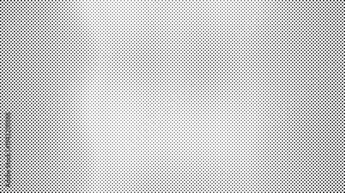 Modern Halftone Dot Pattern Abstract Black White Gradient Texture Background