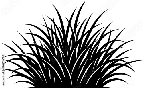 A thick tuft of grass or a section of a lawn, symbolizing nature, ecology, and spring renewal.
