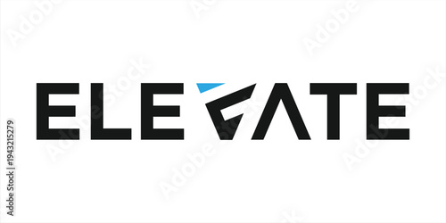 increase in modern text logo design inspiration