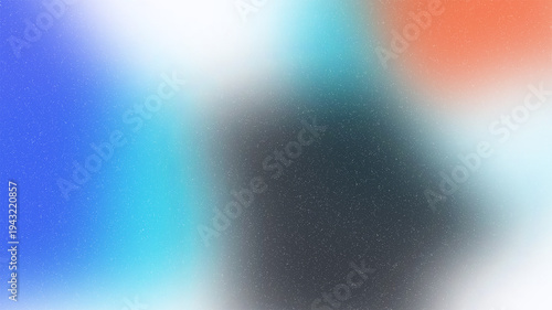 Photography Blurred Background with Blue Orange Hues.