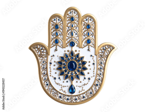 Hamsa hand ornament