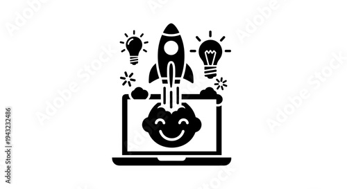 Startup Concept Icon