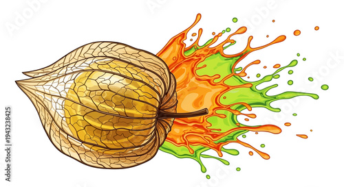 Golden Berry Explosion A Vibrant Splash of Tropical Flavor and Natural Sweetness