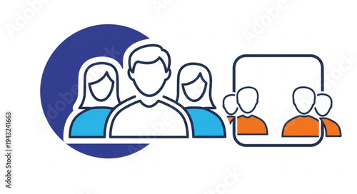 Group of People Engaged in Video Conference Call.