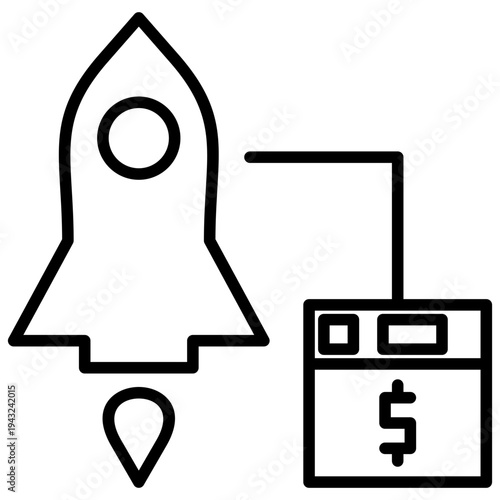 Monetization Outline Icon