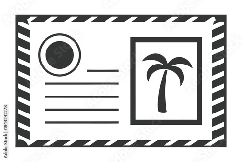 Retro Aesthetic Hand-Drawn Vacation Postcard Kit for Travel Bloggers and Summer Adventure Branding