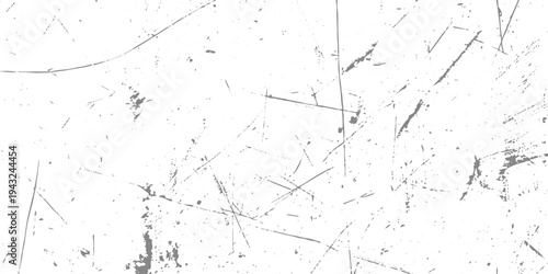 Abstract scratched grunge texture with scattered thin lines and distressed marks on a light background, minimalist monochrome industrial surface, subtle worn concrete aesthetic.