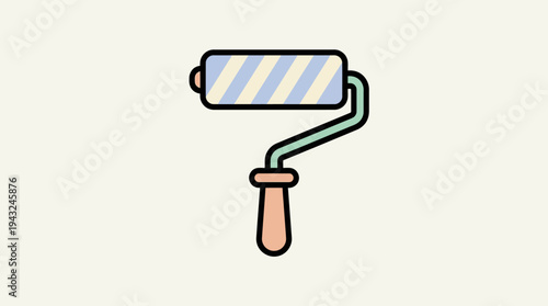 Paint Roller Tool for Home Decoration.