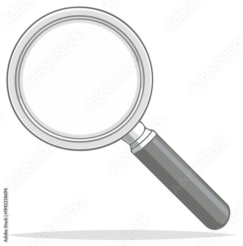 Magnifying Glass Tool for Close-up Examination and Scientific Research