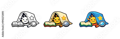 Symbol of joy represented as a playful miniature object conveying comfort, curiosity, and gentle activity for children indoors,