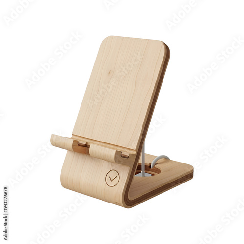 Minimalist Wooden Mobile Phone Stand Holder