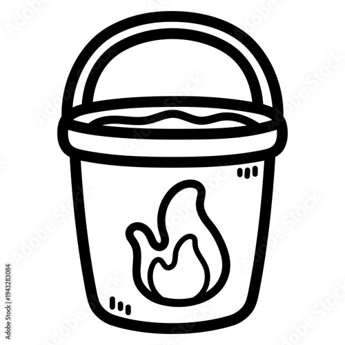 bucket illustration