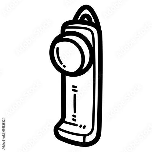 flashlight illustration