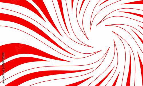 Abstract spiral swirl background with dynamic curved lines. Retro optical motion vortex vector design for posters, banners, and modern graphic layouts