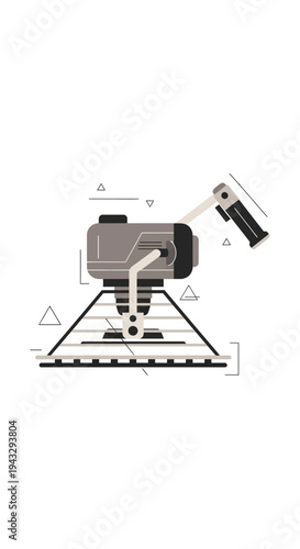 Modern Industrial Concrete Polisher Machine For Construction Projects