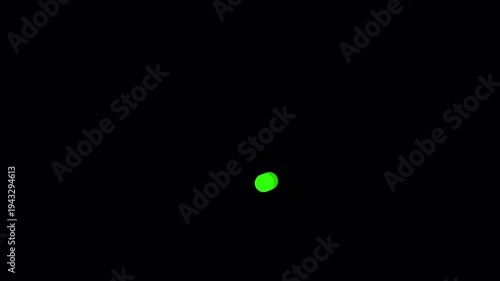 Simple loading circle animation on a transparent background, circle loading icon, waiting for download, circle loading with alpha channel in 4k