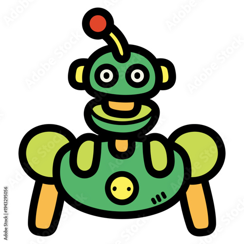 robot machine illustration