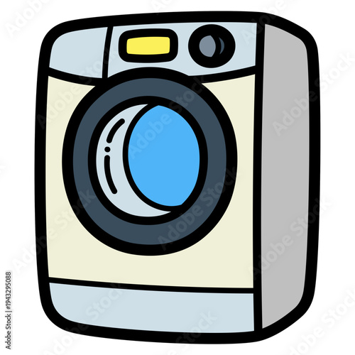 washing machine illustration