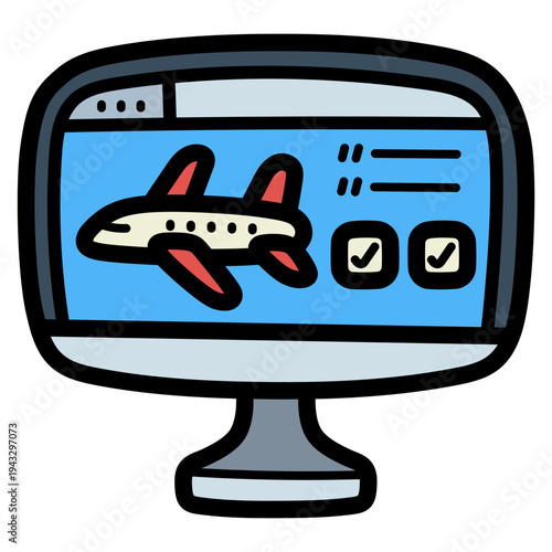 booking illustration