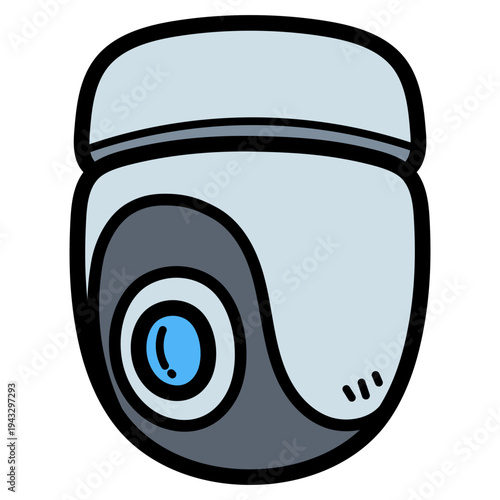 security camera illustration