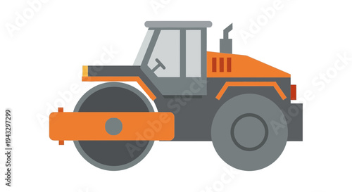 Modern Industrial Road Roller Machine For Construction And Pavement Projects