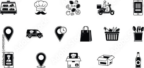 Black silhouette of India map with white state borders and administrative divisions isolated on white background for geography education and political infographics