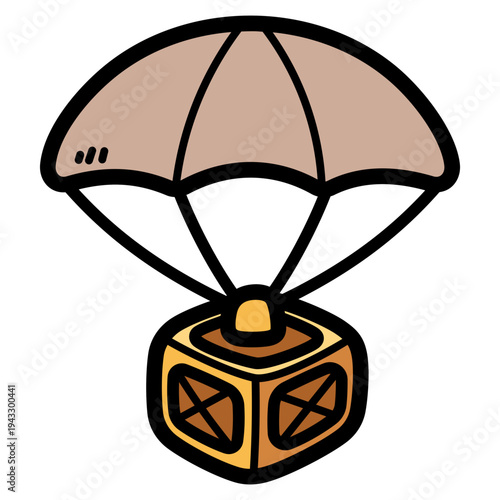 parachute illustration
