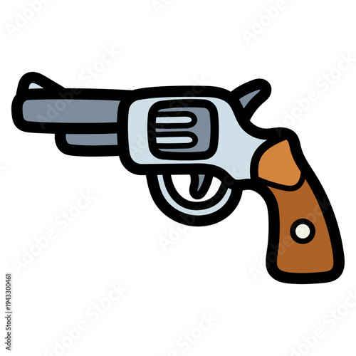 revolver illustration
