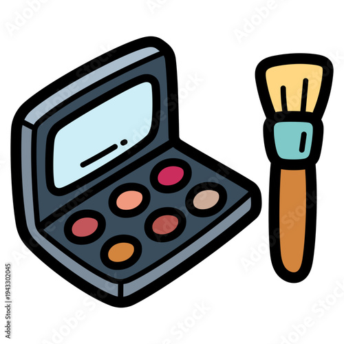 eyeshadow illustration