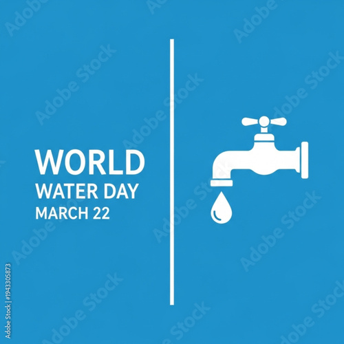 world water day card
