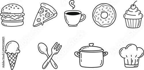 Food and drink icons