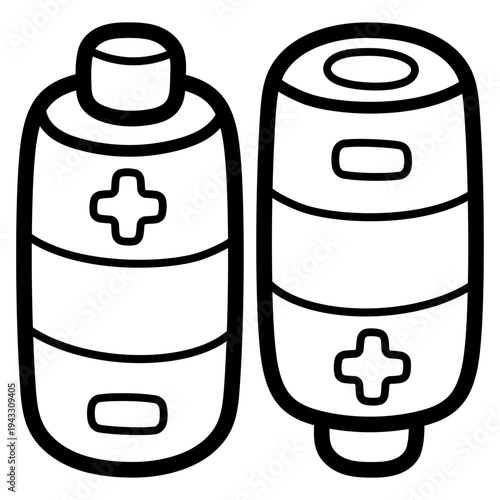 batteries illustration