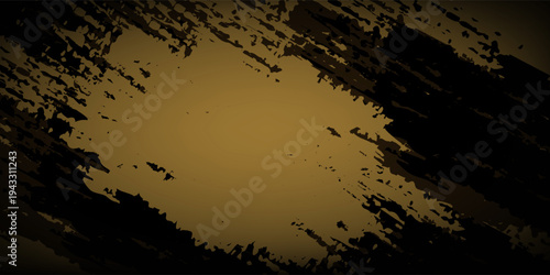 abstrak hitam dan emas ringan dengan gradien putih adalah permukaan dengan template tekstur logam garis lembut tech latar belakang diagonal emas gelap ramping bersih modern.