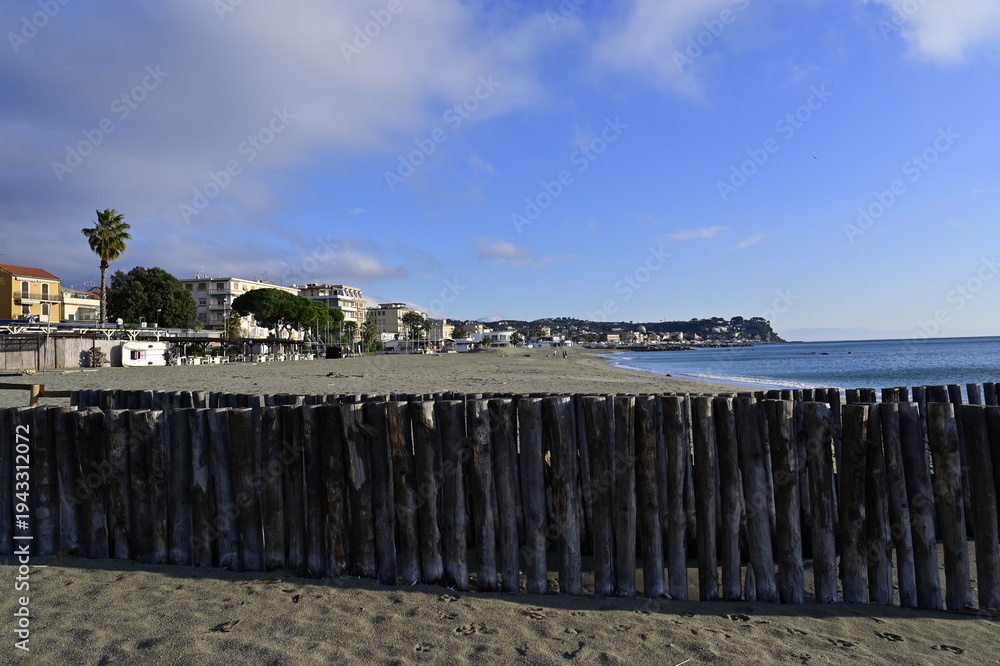 Obraz premium Savona, an Italian seaside city