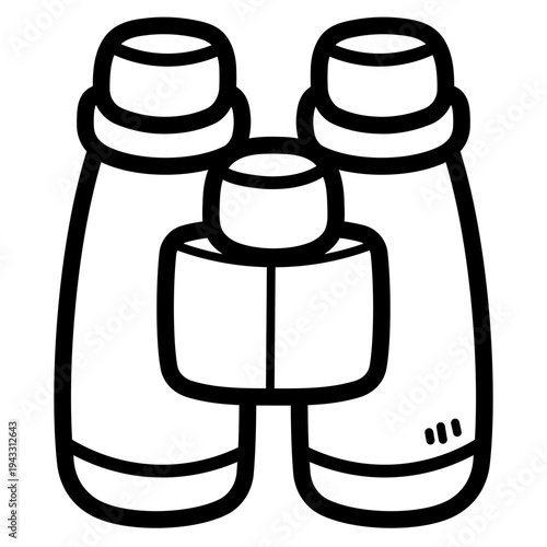 binoculars illustration